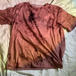 cosmic nature tie die shirt